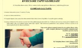 Kviečiame tapti globėjais