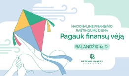 Nacionalinė finansinio raštingumo diena – balandžio 14 d.
