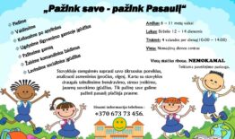 Kviečiame į vaikų vasaros poilsio dienos stovyklą