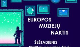 Gegužės 13 d. pasivaikščiokime po naktinius muziejus!