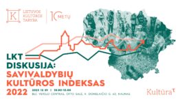 Dalyvaukite LKT diskusijoje: Savivaldybių kultūros indeksas 2022 m.