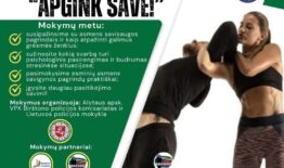 Dalyvaukite savigynos mokymuose