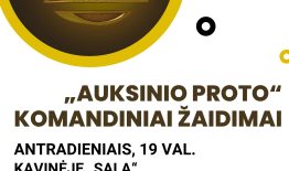 Auksinis protas vėl Birštone!