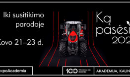 Kovo 21–23 d. vyks tarptautinė žemės ūkio paroda „Ką pasėsi… 2024“