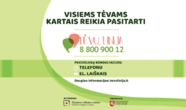 „Tėvų linijoje“ psichologų konsultacijos jau ir el. laiškais