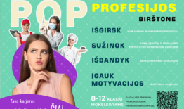Atvirų durų diena „POP profesijos Birštone. Tavo karjeros istorija prasideda čia!“