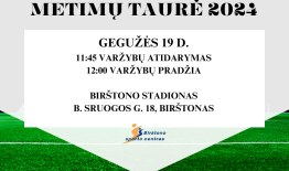 Gegužės 19 d. vyks Birštono metimų taurė 2024