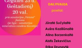 Poezijos pavasario skaitymai Birštone