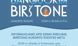 Eismo pakeitimų žemėlapiai: prasidėjo kurorto šventė „Banguokim Birštone“