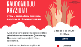 Lietuvos Raudonasis Kryžius kviečia Birštono gyventojus susitikti