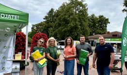 Birštone – edukacinis renginys „Poilsiautojai nori rūšiuoti!“