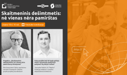 Projekto „Skaitmeninis dešimtmetis: nė vienas nėra pamirštas“ pristatymas