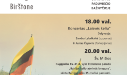 „Baltijos kelias“ mini 35-metį: kviečiame vykti į iškilmingą paminėjimą