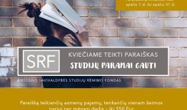 Priimami studentų prašymai Birštono savivaldybės Studijų rėmimo fondo stipendijoms gauti