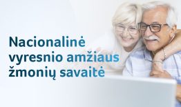 Pirmą kartą Lietuvoje – Nacionalinė vyresnio amžiaus žmonių savaitė
