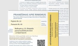 Pasitikrinkite pašto dėžutę: pradedami platinti pranešimai apie Seimo rinkimus