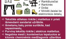 Keičiasi reikalavimai tekstilės atliekų rūšiavimui