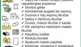 Dvigubai iššvaistytas maistas: nesuvalgyti produktai ir neišrūšiuotos atliekos
