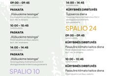 „Žaliasis taškas“ kviečia prisijungti prie nemokamų spalio mėn. nuotolinių edukacijų ciklo „Žaliasis raštingumas“