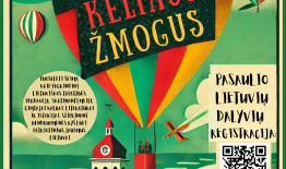 Tarptautinis projektas – lietuvių kūrinių maratonas „PER PASAULĮ KELIAUJA ŽMOGUS“