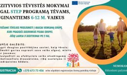Tėvai kviečiami į pozityvios tėvystės mokymus