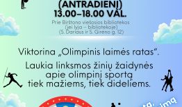 Kviečiame į viktoriną „Olimpinis laimės ratas“