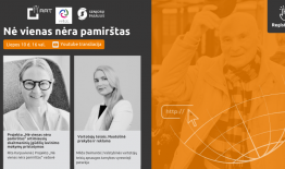 Projektas „Nė vienas nėra pamirštas“ primena Jums apie nuotolinę paskaitą