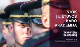 Lietuvos karo akademija kviečia studijuoti