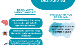 Skiepai – efektyviausia apsauga nuo erkinio encefalito