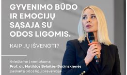 Rugsėjo mėnuo skirtas odos prevencijai: nemokama Prof. dr. Matildos Bylaitės-Bučinskienės paskaita ir galimybė nemokamai pasitikrinti  viso kūno apgamus