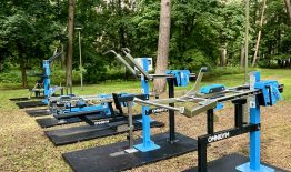 Kviečiame išbandyti laikinai įrengtus bandomuosius „Omnigym“ lauko treniruoklius!