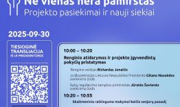 Nacionalinio skaitmeninio raštingumo projekto transliacija iš LR Prezidentūros