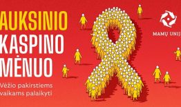 Rugsėjo pirmą penktadienį Lietuvos pastatai įsižiebs širdies spalva dėl vėžiu sergančių vaikų