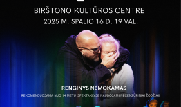 Kauno Kazio Binkio teatro dokumentinis / prevencinis spektaklis „Spąstai“ – spalio 16-ąją