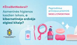 Prisiminkime pagrindinius kibernetinės higienos principus