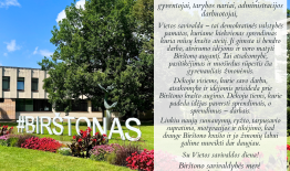 Savivaldybės merės sveikinimas Vietos savivaldos dienos proga