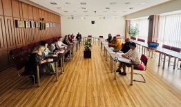 Didžiausių mobilizacinės sistemos patikrinimo pratybų „Vyčio skliautas 2025“ metu Birštono savivaldybėje vyko stalo pratybos