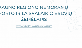 Interaktyviame žemėlapyje galima patogiai rasti Birštono savivaldybėje esančias nemokamas sporto ir laisvalaikio erdves