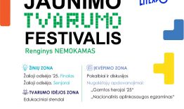 Nemokamas aplinkosauginis renginys JAUNIMO TVARUMO FESTIVALIS