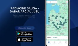 Radiacinės saugos centras pristato mobiliąją programėlę