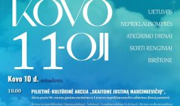 Kovo 11-oji – Lietuvos nepriklausomybės atkūrimo diena