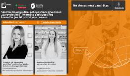Ryšių reguliavimo tarnybos projektas „Nė vienas nėra pamirštas“ kviečia dalyvauti paskaitoje